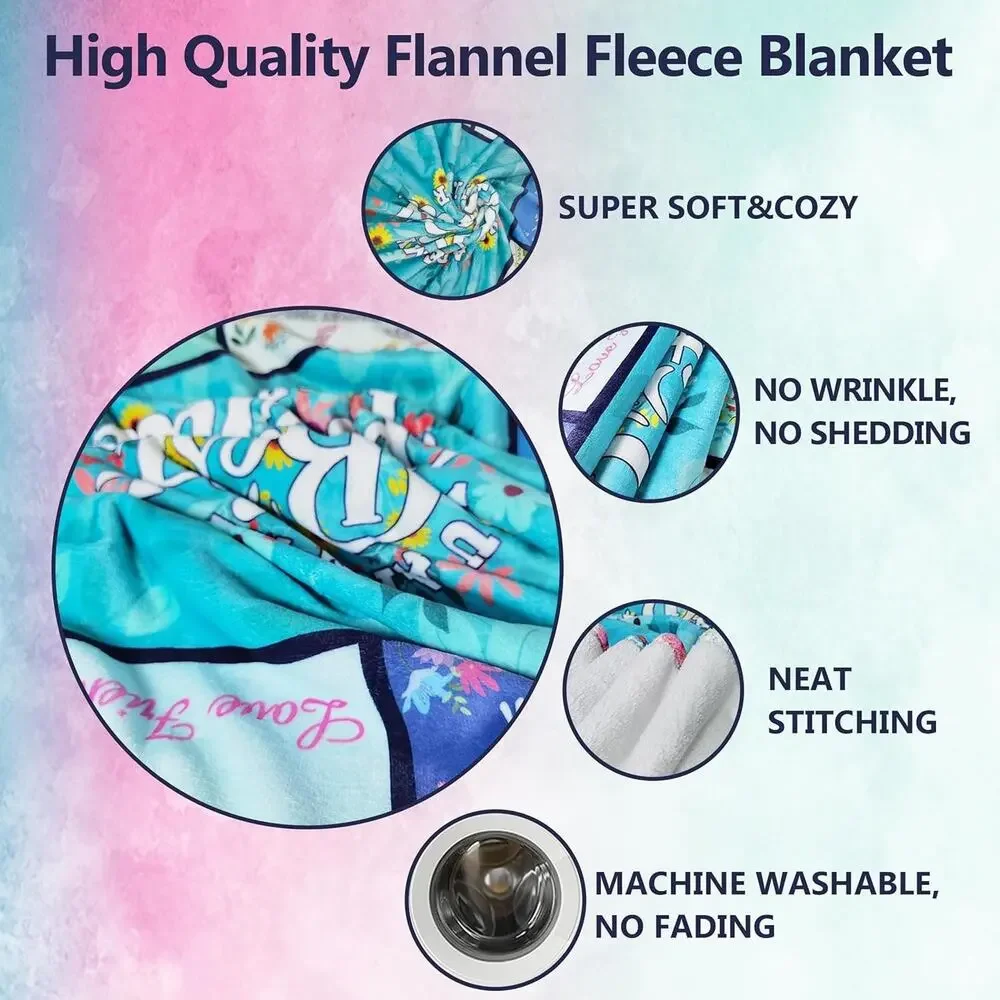 Best Sister Ever 50x60 Flannel Throw Blanket